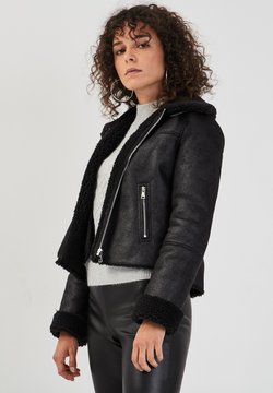 Cache Cache - ZWANGS SPIRIT - Leren jas - noir