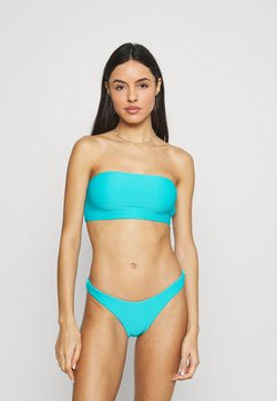 Seafolly - ESSENTIALS TUBE TOP HIGH CUT PANT SET - Bikini - blue