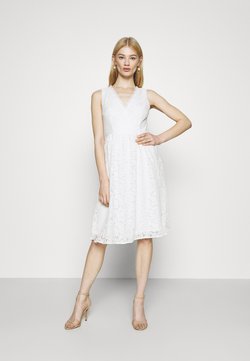 Vila - VIFIORELLA DRESS - Ballkleid - cloud dancer