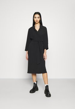 Monki - ANDIE DRESS - Korte jurk - black dark unique