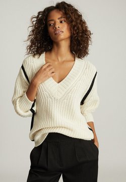 Reiss - MINA - Trui - light stone