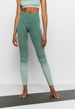 South Beach - SEAMLESS OMBRE LEGGINGS - Tights - blue spruce