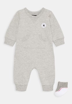 Converse - LIL CHUCK COVERALL SET UNISEX - Jumpsuit - dark grey heather