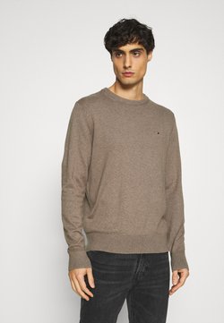 Tommy Hilfiger - PIMA CREW NECK - Trui - brown