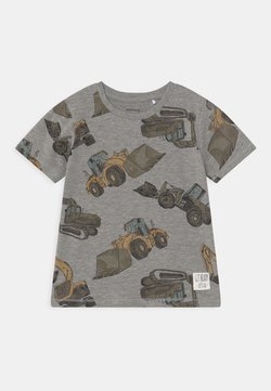 Name it - NMMDONNISO - T-shirt print - grey melange