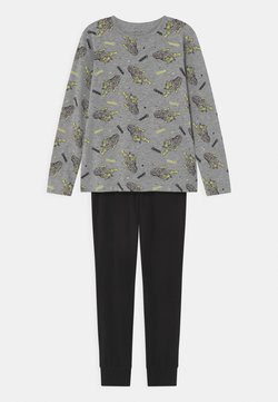 Name it - NKMNIGHT TIGER GLOW SET - Pyjama - grey melange