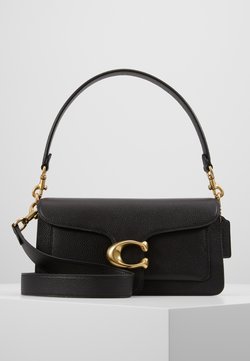 Coach - TABBY POLISHED SMALL FLAP BAG HANDBAG - Handtas - black