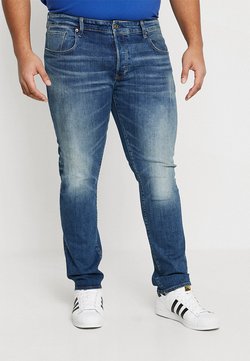 G-Star - 3301 STRAIGHT - Jeans a sigaretta - higa stretch denim - medium aged