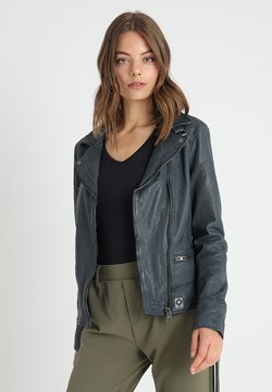 Oakwood - Leren jas - petrol