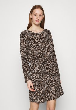 ONLY - ONLNOVA LUX DRAW STRING DRESS - Korte jurk - black