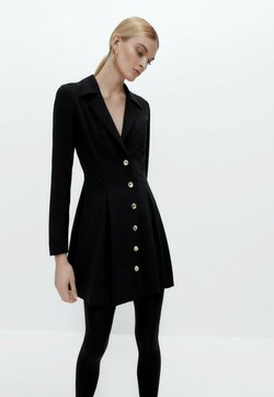 Uterqüe - Blusenkleid - black