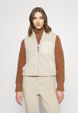 ONLY - ONLDORINA  VEST - Smanicato - pumice stone