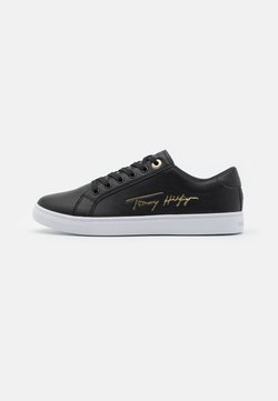 Tommy Hilfiger - SIGNATURE CUPSOLE  - Sneaker low - black