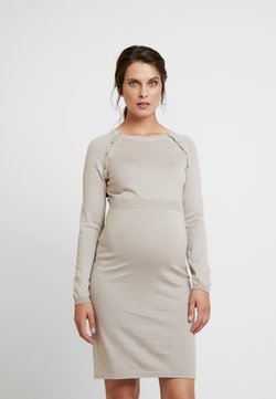 Esprit Maternity - DRESS - Gebreide jurk - camel