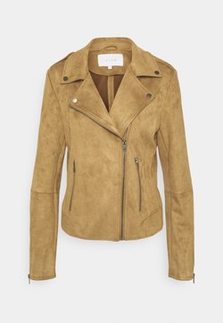 Vila - VIFADDY JACKET - Imitatieleren jas - butternut
