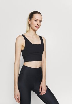 Cotton On Body - SCOOP NECK VESTLETTE - Top - black