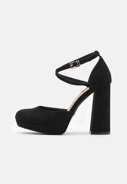ONLY SHOES - ONLPAIRY 4 LIFE CROSS STRAP - Decolleté - black