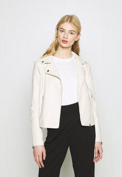 Vila - VICARA JACKET - Imitatieleren jas - birch