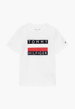 Tommy Hilfiger - BABY FLAG  - T-shirt print - white