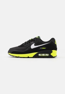 Nike Sportswear - AIR MAX 90 - Sneakers laag - black/white/hot lime