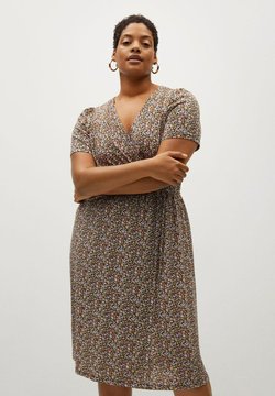 Violeta by Mango - CROSS - Korte jurk - schwarz