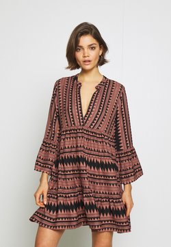 ONLY - ONLNAYA ATHENA DRESS - Korte jurk - black/burlwood