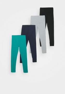 Friboo - 4 PACK - Legging - turquoise/black/light grey
