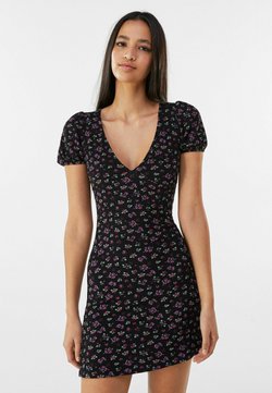 Bershka - Korte jurk - black