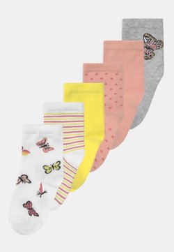 Name it - NKFBETRIA 6 PACK - Sokken - silver/pink