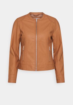 b.young - BYACOM JACKET - Imitatieleren jas - trush