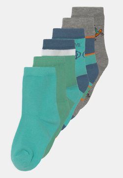 Name it - NKMBUBBER 6 PACK - Sokken - green spruce