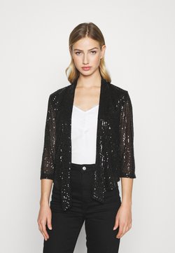 JDY - JDYMIMO SEQUINS - Blazer - black