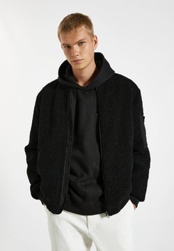 PULL&BEAR - Giubbotto Bomber - mottled black