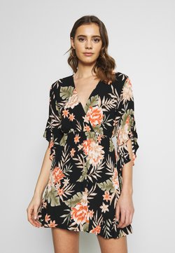 Billabong - LOVE LIGHT - Korte jurk - black floral