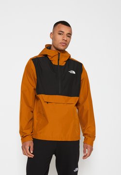 The North Face - MEN'S WATERPROOF FANORAK - Veste coupe-vent - timber tan