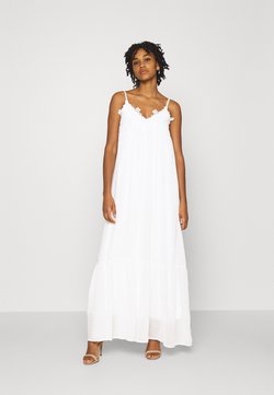 YAS - YASLUANN STRAP MAXI DRESS CELEB - Ballkleid - star white