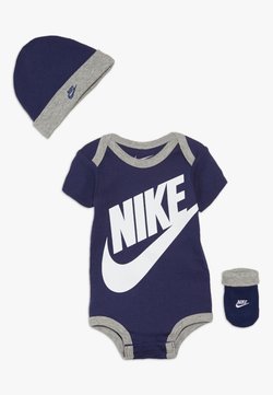 Nike Sportswear - FUTURA LOGO HAT BOOTIE BABY SET - Body - blue void