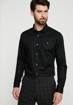 Farah Tailoring - HANDFORD SLIM FIT - Camicia elegante - black