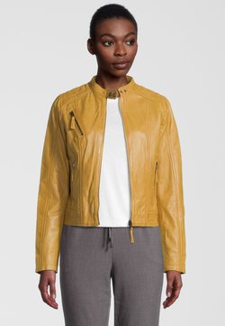 Apple of Eden - MANON - Leren jas - yellow