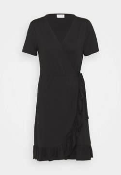 Vila - VILINDA DRESS - Korte jurk - black