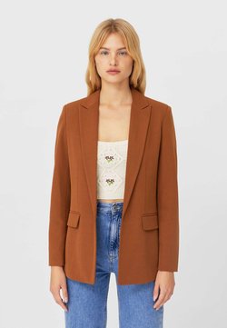 Stradivarius - OFFENER - Blazer - camel
