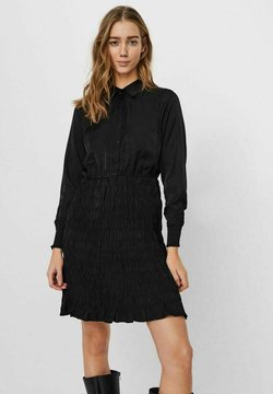Vero Moda - Abito a camicia - black