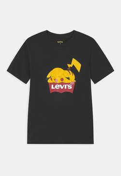 Levi's® - POKEMON GRAPHIC PIKACHU UNISEX - T-shirt print - black