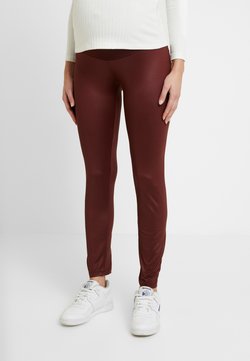 LOVE2WAIT - SHINNY - Legging - bordeaux