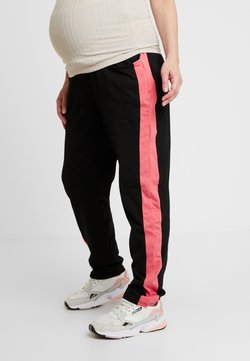 ohma! - SPORT TROUSERS WITH CONTRAST COLOR - Trainingsbroek - black
