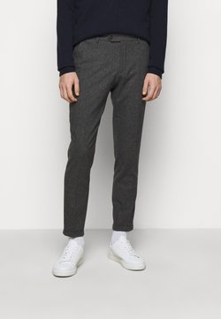 Les Deux - COMO SUIT PANTS - Pantaloni - charcoal