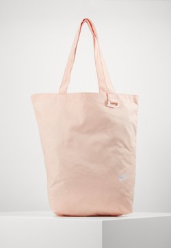 Nike Sportswear - HERITAGE UNISEX - Shopper - washed coral/washed coral/white