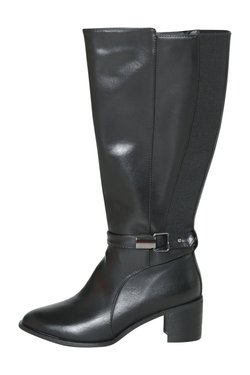 Paprika - MIT SILBERFARBENER SCHNALLE - Bottes - black