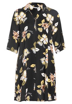 Paprika - MIT BLUMENDRUCK - Robe d'été - black