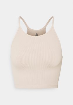 Free People - CROPPED RUN TANK - Top - sandshell
